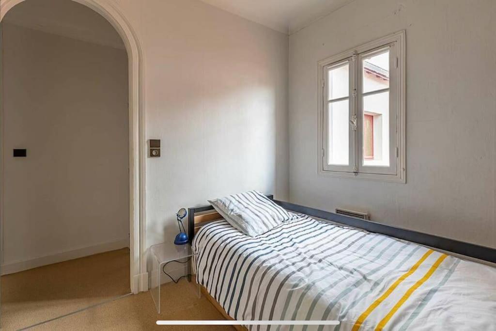 Exceptionnel 3 Pieces Art Deco En Dernier Etage Avec Garage Prive Centre Biarritz Appartement Buitenkant foto